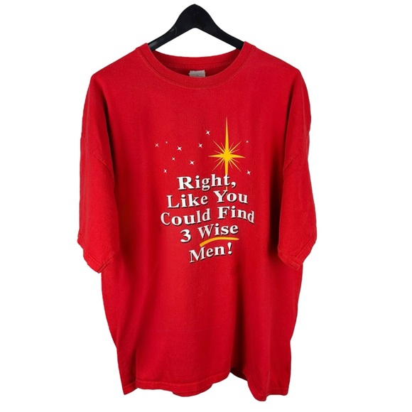 Vintage Y2K Right Like You Can Find 3 Wise Men Religious Comedy Shirt Size 2XL - Picture 1 of 9